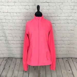 Old Navy Active Pink Zip Up MEDIUM Compression